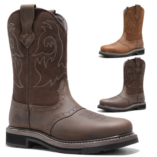 Men steel toe boots - men's,